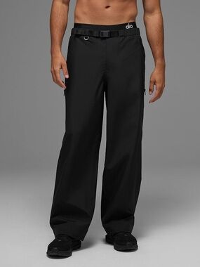 Alo Black Alpha Shell Pants NWT